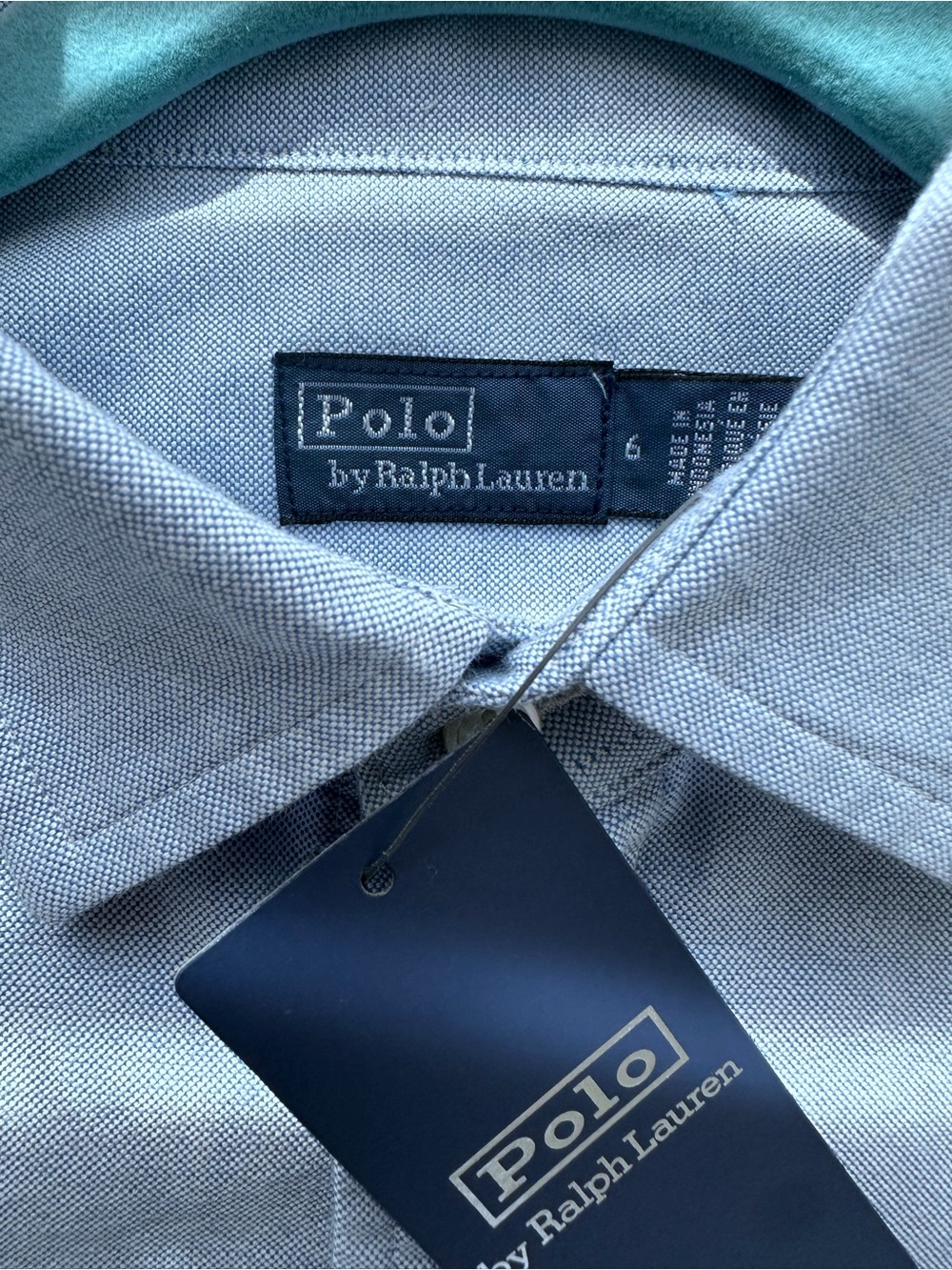 Ralph Lauren Women Light Blue Oxford Button-Down Shirt Size M (NWT)